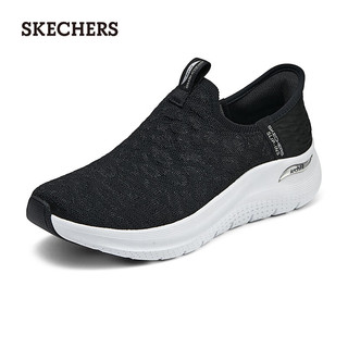 斯凯奇（Skechers）女子休闲时尚一脚蹬150065 黑色/BLK 39