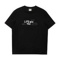 杰克琼斯 夏季新款休闲短袖T恤合集 （门店款）E40 黑色