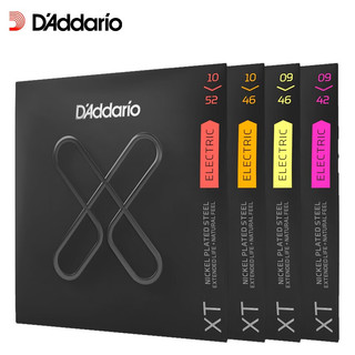 达达里奥（D'Addario） XTE1046美国电吉他琴弦 防锈涂层高碳钢弦 适中10-46