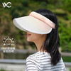 VVC 遮阳帽女夏季防紫外线渐变防晒帽 渐变橙