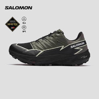 萨洛蒙（Salomon）男款 户外运动休闲山地轻量稳定透气越野跑鞋 THUNDERCROSS GTX 深橄榄绿 473834 9 (43 1/3)