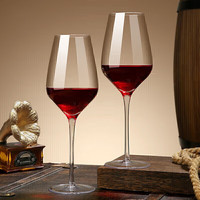 LANGNA 高档水晶玻璃红酒杯波尔多葡萄酒杯高脚杯 2支装570ml