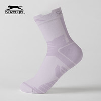 史莱辛格（Slazenger）功能网球袜男女加厚吸汗羽毛球袜透气毛巾底运动紫色儿童袜33-35 33-35码
