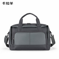 卡拉羊大容量旅行包23L单肩包轻便手提包包短途行李包CX3005胡杨绿