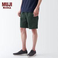 無印良品 MUJI Walker 男式 不易沾水尼龙 短裤 BIC05C3S 裤子 休闲裤 绿色 S