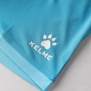 KELME /卡尔美青少年足球服套装透气球衣青训小比赛队服 浅蓝色 140