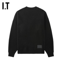 IT We11Done男装圆领针织衫潮流复古logo拼色毛衣507UBKMN