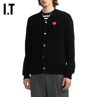 IT CDG PLAY COMME des GARCONS川久保玲INVADER联名男装针织开衫