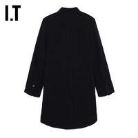 IT CDG tricot COMME des GARÇONS女装燕尾服式毛呢西装呢子外套