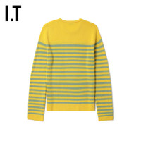 IT JW Anderson男装条纹针织衫街头型格手套印花羊毛衫795200