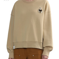 it izzue女装多色圆领卫衣时尚秋季休闲简约宽松上衣3114F3L