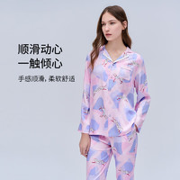 EMXEE 嫚熙 夏季月子服纯棉睡衣哺乳怀孕期家居服套装 奇幻动物城 L 奇幻动物城