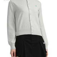 it :CHOCOOLATE女装排扣针织衫2024春季简洁大方薄毛衣4685AS