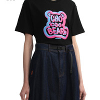 it :CHOCOOLATE女装圆领短袖T恤2024夏季青春时尚半袖1840XSM