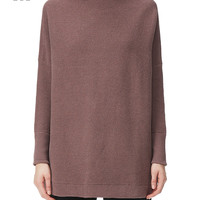 it Free People女装大立领针织衫冬季简约大气毛衣43257J