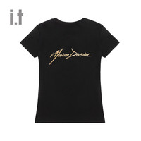 it MUSIUM DIV.女装短袖t恤春夏潮流运动休闲字母印花20669XE