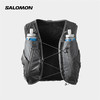 萨洛蒙（Salomon）男女款 户外运动徒步跑步轻量水袋背包 ADV SKIN CROSS SEASON 15 乌木色 C19183