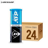 邓禄普（DUNLOP）网球ATP巡回赛网球 铁罐3粒装 整箱24筒601313 ATP铁罐 3粒装【整箱24筒】