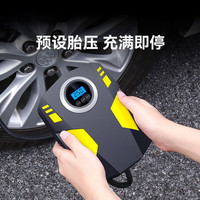 Xianwei 先唯 车载充气泵小轿车便携式汽车电动轮胎多功能12v加气泵车用打气筒 金钢充气泵[升级全铜电机22缸] 指针款[测压/充气] 不带灯