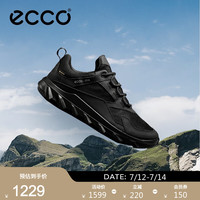 ecco 运动鞋女 夏季防水休闲跑步鞋 驱动820193 黑色82019351052 36