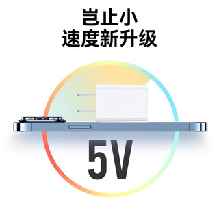 毕亚兹充电器套装5V2A充电头USB快充插头+三合一数据线适用iPhone15/14ProMaX/13/12小米华为手机 【套装】5V2A充电头+3合1线