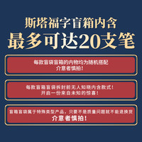 STA斯塔新年福字盲盒 丙烯马克笔儿童文具套装盲袋盲箱 手账小品大礼包 实用学习用品惊喜魔盒