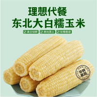 四平玉米 东北白糯玉米棒 10根 280g-350g