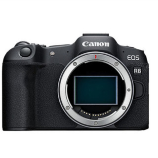 88VIP：Canon 佳能 EOS R8 全画幅 微单相机 黑色 单机身 海外版