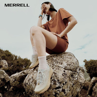 迈乐（Merrell）户外男女款AGILITY5越野跑鞋抓地减震轻量舒适防滑耐磨潮流越野鞋 J067802白月AGPK-5(女) 35