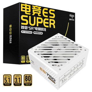 aigo 爱国者 ES750 金牌（90%）全模组化标准电源 750W