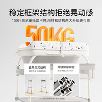 英氏婴儿宝宝洗澡盆加尿布护理台可移动坐躺新生儿大号初生浴盆