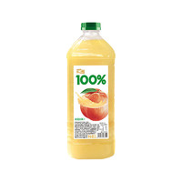 汇源汇源100%果汁饮料 桃混合果汁2L*1瓶