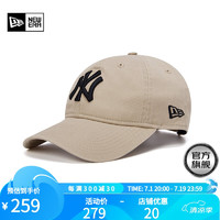 NEW ERA 纽亦华棒球帽MLB男女情侣NY LA可调节弯檐帽子940 1