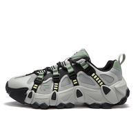 FILA 斐乐 FUSION系列 EXOCET 男子徒步鞋 T12M431610-PB 柔柳绸灰/黑 42.5