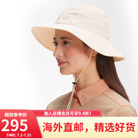 THE NORTH FACE 北面 美版遮阳帽20春夏男女款户外运动休闲渔夫帽防晒HORIZON BRE N3N-栀子白 S/M