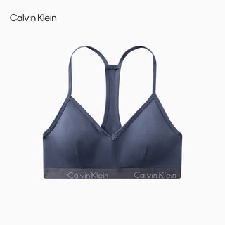 Calvin Klein内衣女士舒适无钢圈ck可拆垫细肩带工字美背轻运动文胸QP1668O