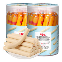 88VIP：Be&Cheery 百草味 深海鱼肠420g*2罐原味宝宝孕妇儿童休闲零食小吃火腿肠食品
