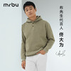 Mr.Bu布先生微廓型连帽卫衣男2023秋冬新品四合扣长袖上衣KT01938