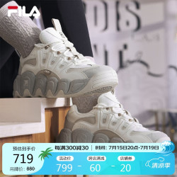 fila斐乐官方可颂面包鞋运动鞋女2024春休闲鞋老爹鞋