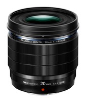 OLYMPUS 奥林巴斯 单反相机镜头 标准镜头 20mm ILC镜头,等效于40mm M4/3