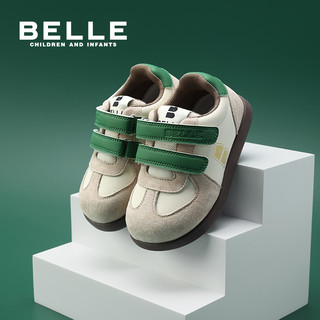 88VIP：BeLLE 百丽 童鞋女童板鞋秋季新款幼童宝宝鞋男童运动鞋儿童洋气德训鞋子