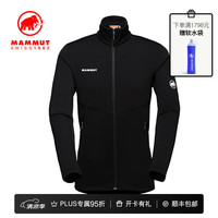 猛犸象（MAMMUT）Aconcagua light 男士户外抓绒中层内搭夹克外套 黑色