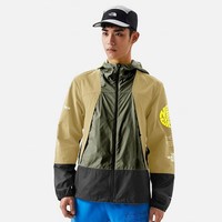 THE NORTH FACE 北面 夹克男户外防风个性拼接连帽外套7ZXU偏大一码