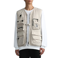 Carhartt WIP机能马甲男装秋冬户外山脉LOGO标签防泼水布212002H