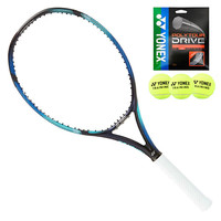 YONEX尤尼克斯网球拍全碳素07EZ105YX天蓝270g空拍附网球网线
