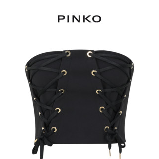 PINKO 系带短款抹胸100484A0KR