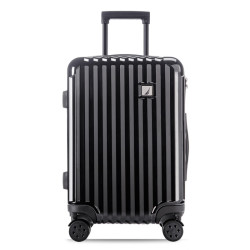 nautica诺帝卡美国行李箱男拉杆箱女旅行密码箱24英寸万向轮大容量