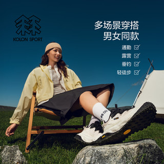 KOLON SPORT【LIT CAMP】可隆户外休闲鞋露营登山防滑抓地徒步鞋 LUFC4WTT03-BI 白桦 265mm 42