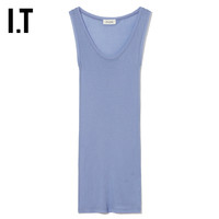 IT American Vintage女装合身圆领背心简约时尚多色内搭00EXM