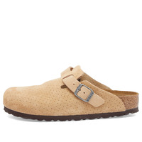 BIRKENSTOCK 勃肯 Boston 镂空气孔软木底鞋 New Beige